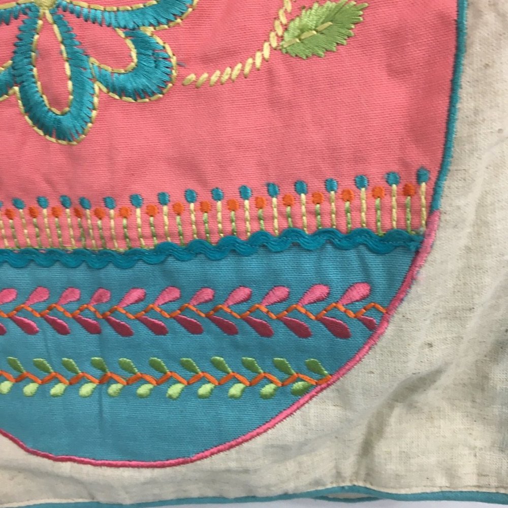 ARTISTIC ACCENTS large table runner Easter eggs - Picture 3 of 11